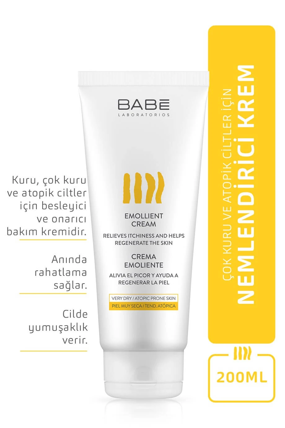 BABE Emolient Krem pH 5.5 - 200ml